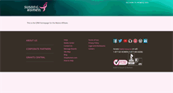 Desktop Screenshot of maine.info-komen.org