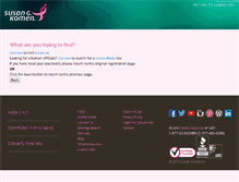 Tablet Screenshot of info-komen.org